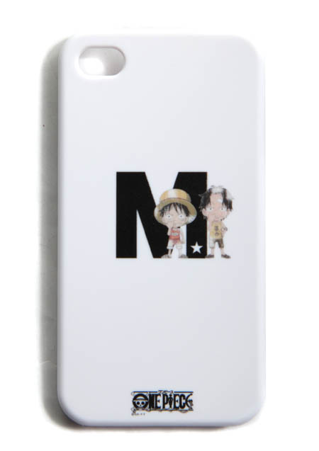 IPHONE4 COVER (ONE PIECE LUFFY & ACE BY M)