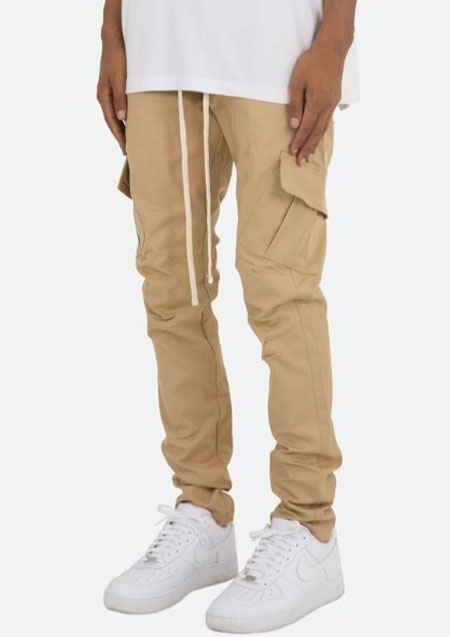 mnml CARGO DRAWCORD PANTS | KHAKI