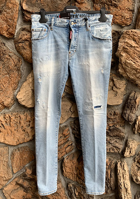 DSQUARED2 SUPER TWINKY JEAN | 470INDIGO | MEN