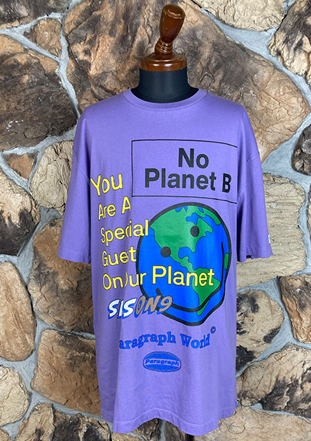 PARAGRAPH No Planet B Tee | PURPLE