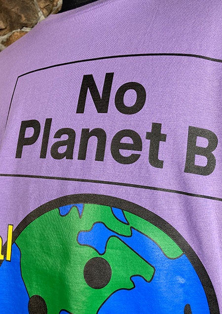 PARAGRAPH No Planet B Tee | PURPLE