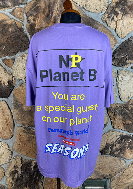 PARAGRAPH No Planet B Tee | PURPLE