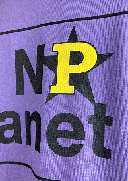 PARAGRAPH No Planet B Tee | PURPLE