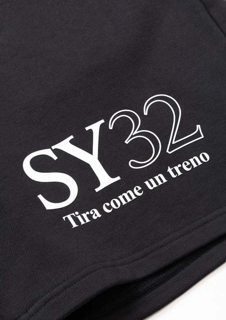 SY32 SWEAT SHORT PT 14365 | BLACK