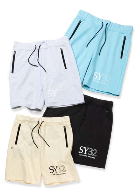 SY32 SWEAT SHORT PT 14365 | BLACK