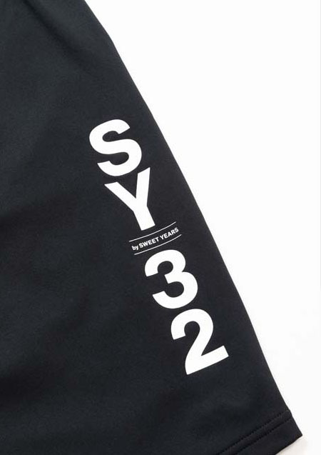 SY32 RASH GUARD SHORT PT 14147 | BLACK