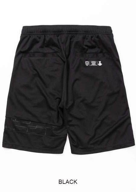 SY32 EMBOSS GEOMETRY SHORT PT 14363 | BLACK