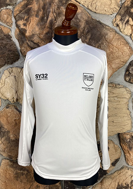 SY32 RASH GUARD LONG SLEEVE T 14146 | WHITE