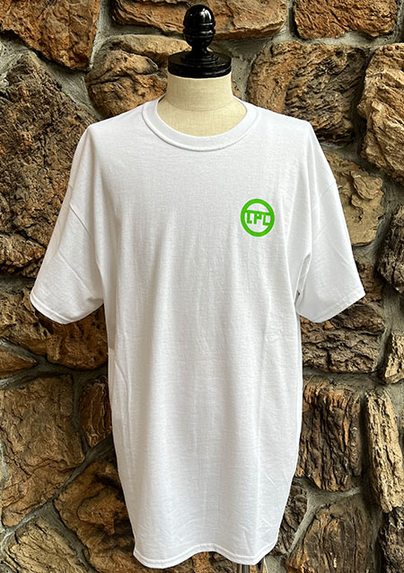 TPC REFLECTOR T-SHIRT (LOGO) | WhiteLimeGreen