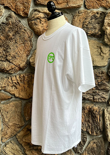 TPC REFLECTOR T-SHIRT (LOGO) | WhiteLimeGreen