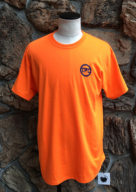 TPC REFLECTOR T-SHIRT (LOGO) | ORANGExNAVY