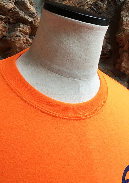 TPC REFLECTOR T-SHIRT (LOGO) | ORANGExNAVY