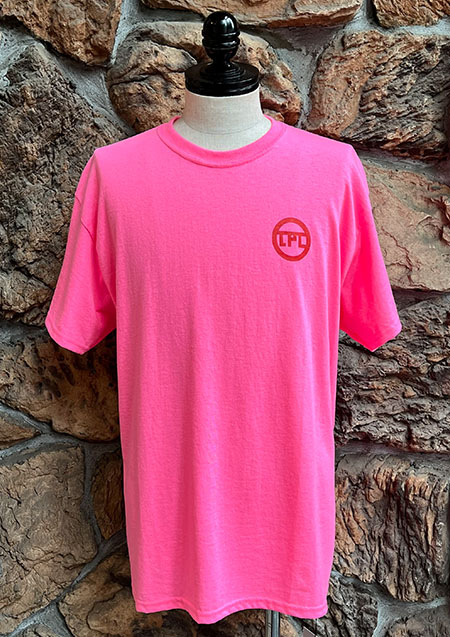 TPC REFLECTOR T-SHIRT (LOGO) | PinkxRed