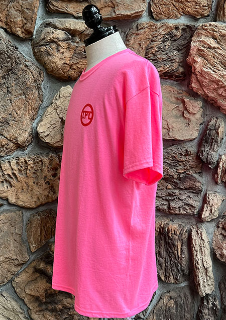 TPC REFLECTOR T-SHIRT (LOGO) | PinkxRed