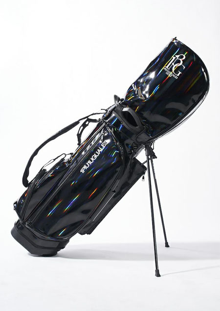 1PIU1UGUALE3 GOLF AURORA CADDY BAG | black