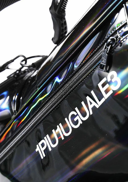 1PIU1UGUALE3 GOLF AURORA CADDY BAG | black