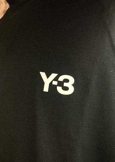 Y-3 3S SS TEE | BLACK/offWHITE