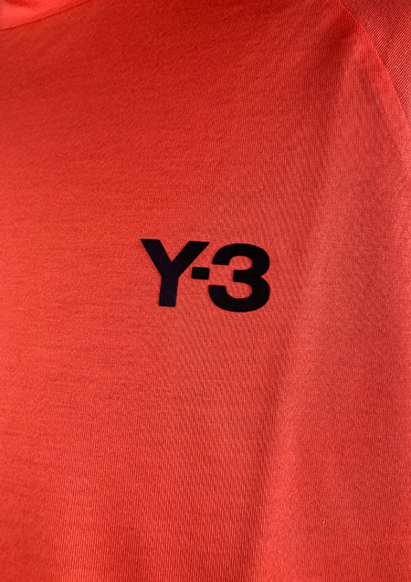 Y-3 3S SS TEE | semi solar red/black