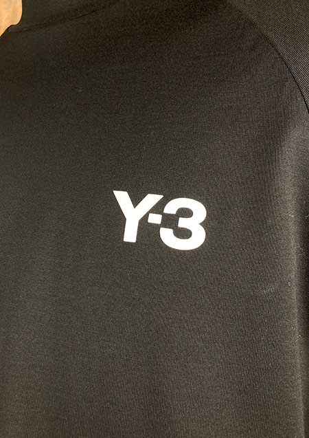 Y-3 3S LS TEE | BLACKOFFWHITE