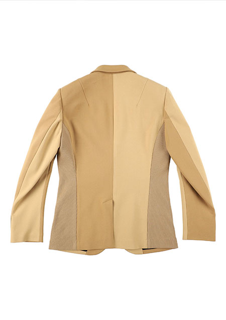 1PIU1UGUALE3 CRAZY RIB JKT | CAMEL