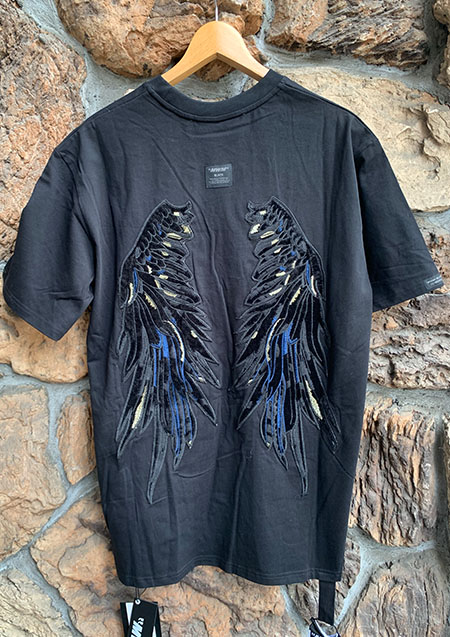 MOD WAVE MOVEMENT x WINGS CAPSULE T-SHIRT 015 | BLACK