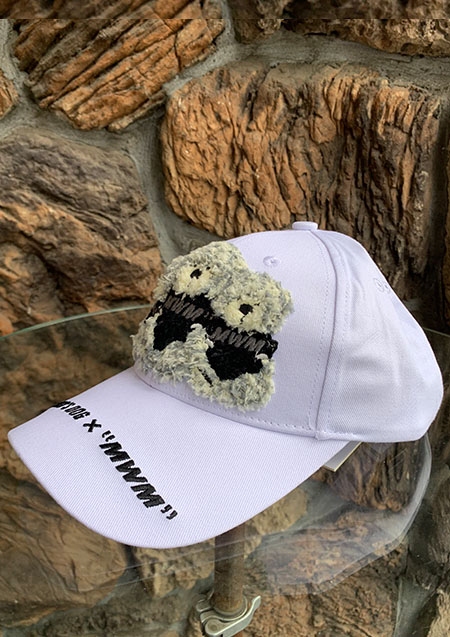 MOD WAVE MOVEMENT BEAR CAP | WHITE