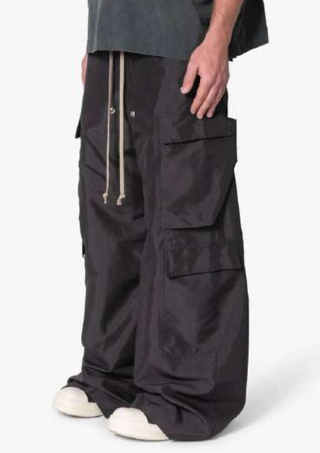 mnml RAVE DOUBLE CARGO PANTS | BLACK