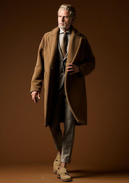 1PIU1UGUALE3 DROP CHESTER COAT | 71CAMEL