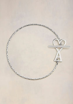 AMI PARIS ADC CHAIN BRACELET | SILVER900