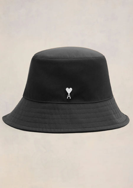 AMI PARIS HAT | 001 BLACK