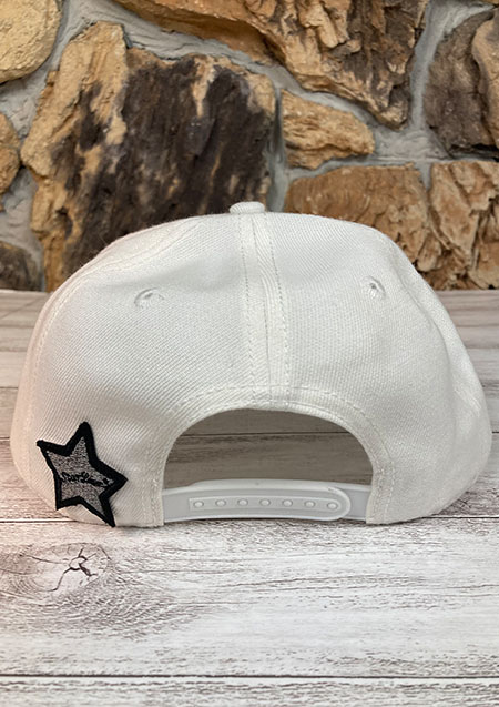 StarLean STAR 5 PARTS EMBROIDERY BASEBALL CAP|BLACK