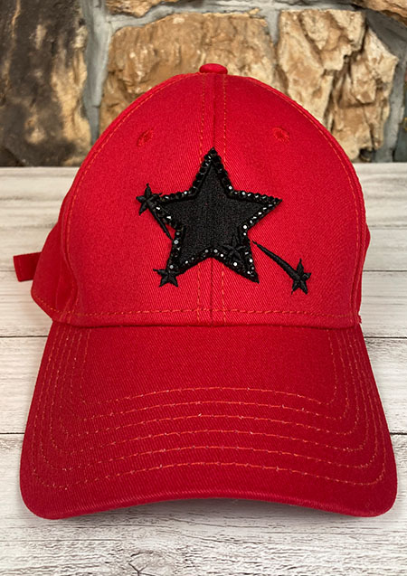 StarLean STAR 1 STAR SWARO BASEBALL CAP|RED