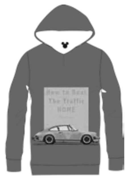 AWESOME How to Beat The Traffic HOME HOODIE STONED 24FW063 | STONED SAND