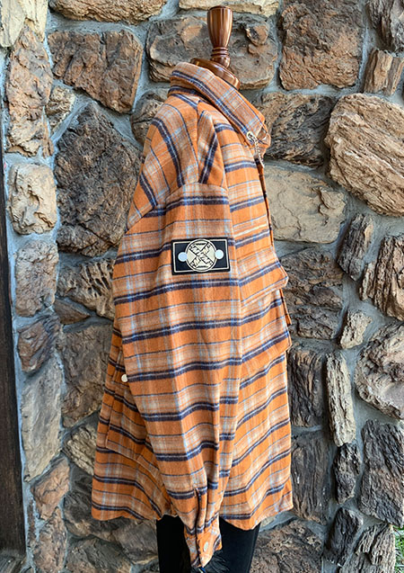 MWM FLANNEIL SHIRT | ORANGE