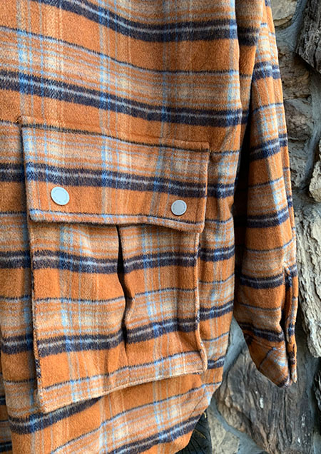 MWM FLANNEIL SHIRT | ORANGE