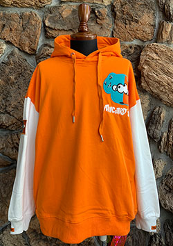 MWM VG DOG HOODIE | 42ORANGE