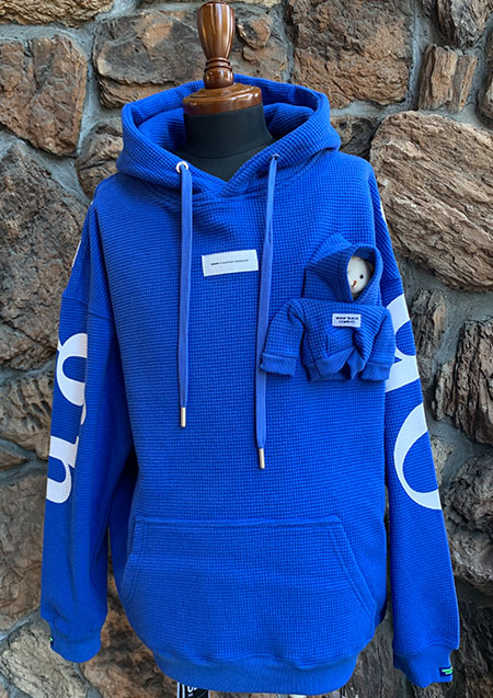 MWM HOOD HOODIE | 26BLUE