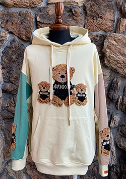 MWM TEDDY HOODIE | 19BEIGE