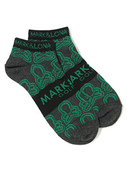 MARK&LONA Ever Ankle Socks | CHARCOAL | MEN