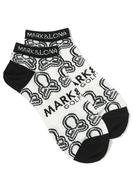 MARK&LONA Ever Ankle Socks | WHITE | MEN