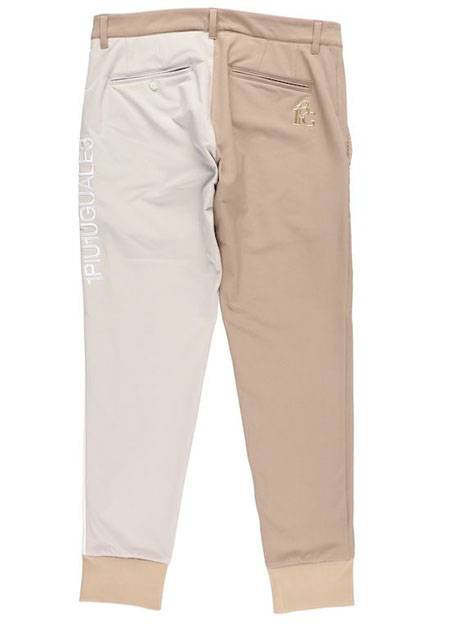 1PIU1UGUALE3 GOLF RIB PANTS | 25BEIGE | MENS