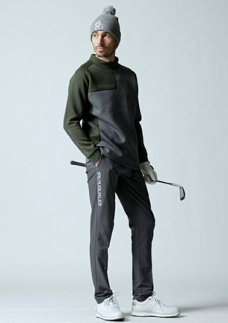 1PIU1UGUALE3 GOLF SLIM PANTS | 95GRAY | MENS