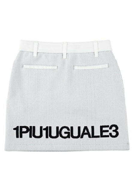 1PIU1UGUALE3 GOLF SKIRT | 10WHITE | LADIES