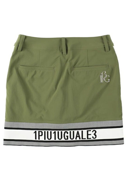 1PIU1UGUALE3 GOLF SKIRT | 67KHAKI | LADIES