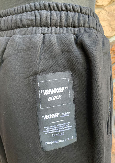 MWM WINGS PANTS | BLACK