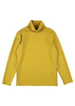 1PIU1UGUALE3 L/S TURTLE | 37MUSTARD