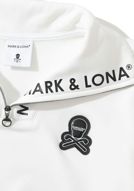 MARK&LONA Ever Micro Fleece Polo | WHITE | MEN