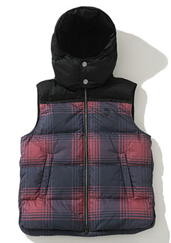 MARK&LONA Richy Wooly 700 Down Vest | NAVY |MEN