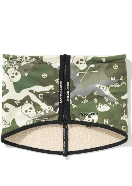 MARK&LONA GG Camo Reversible Neck Warmer | IVORY | MEN and WOMEN