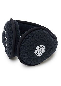 MARK&LONA Helix Fleece Ear Warmer | BLACK | MEN and WOMEN